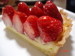 Strawberry Cheese Tart