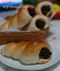 roti krim coklat