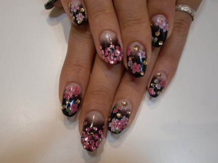 桜シールアート ネイルサロン ネイルスクール Nails Co ネイルズ