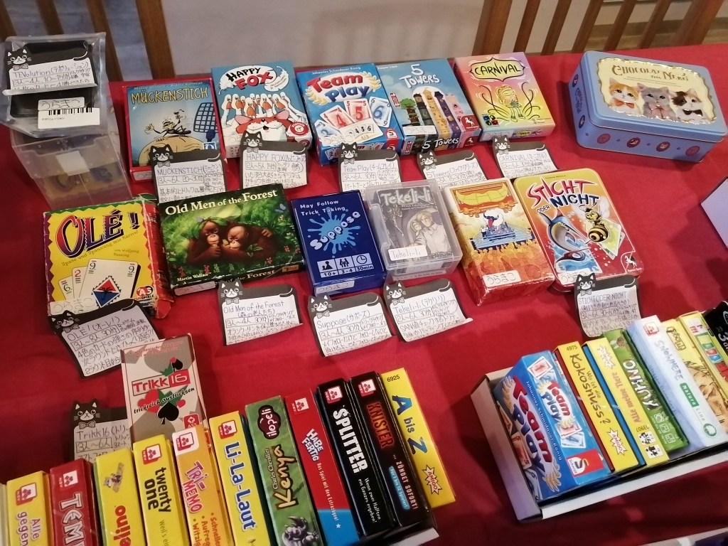 2024年2月20日 ライトアンドギークさんで開催された小箱ゲーム会に参加 