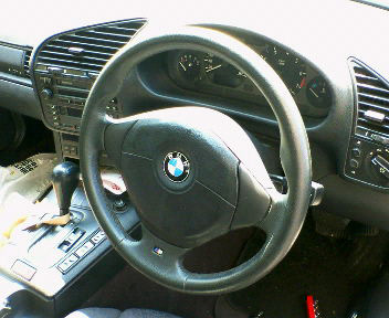 E36 ステアリング 交換 4