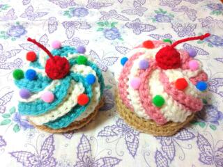 カップケーキ。 | HanaBiBiのあみあみ手芸部ブログ