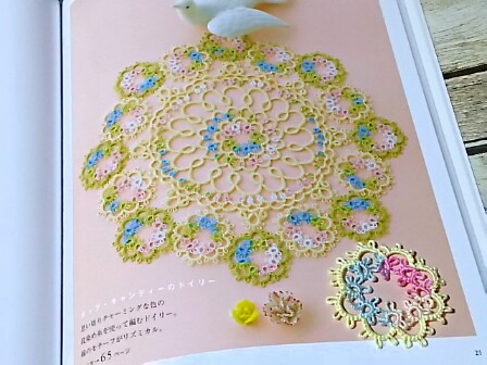 上品なブランド 盛本知子さんの本から、タティングレースを編み始めました その他