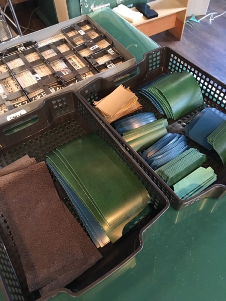 ミニマムウォレット製作風景