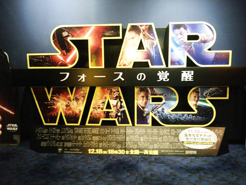 映画スターウォーズ フォースの覚醒