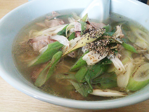 ネギ塩ラーメン