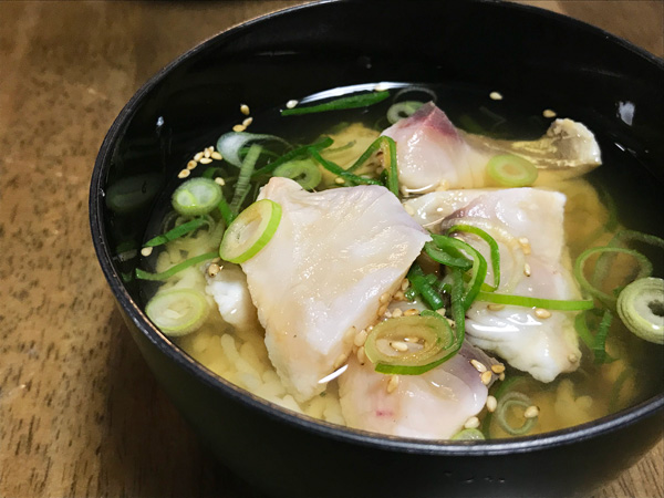 鯛茶漬け