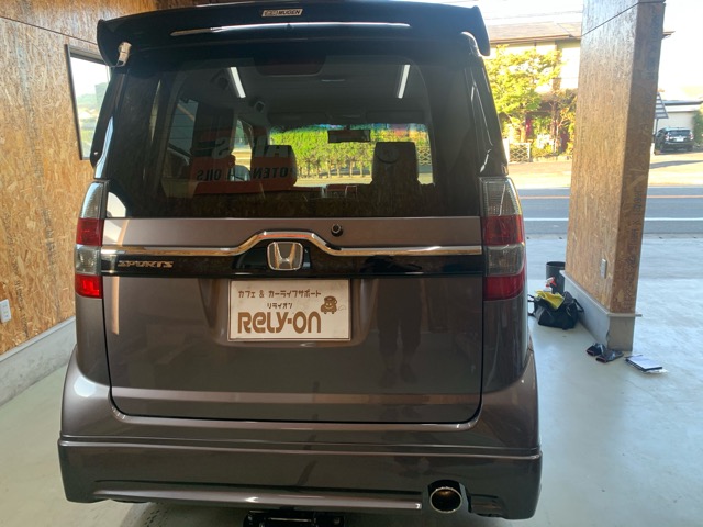 ゼスト 無限マフラー交換※ | 頼れる小さな車屋さん Rely-on リライオン