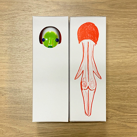 加藤泉 ソフビ フィギュア 女の子 限定（新品 加藤泉 原美術館