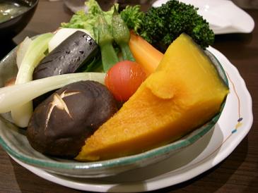 蒸したて温野菜