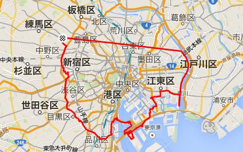 走行地図