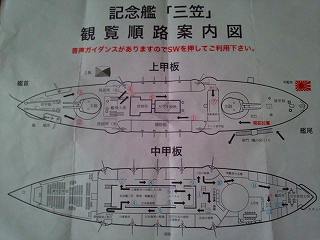 三笠内部