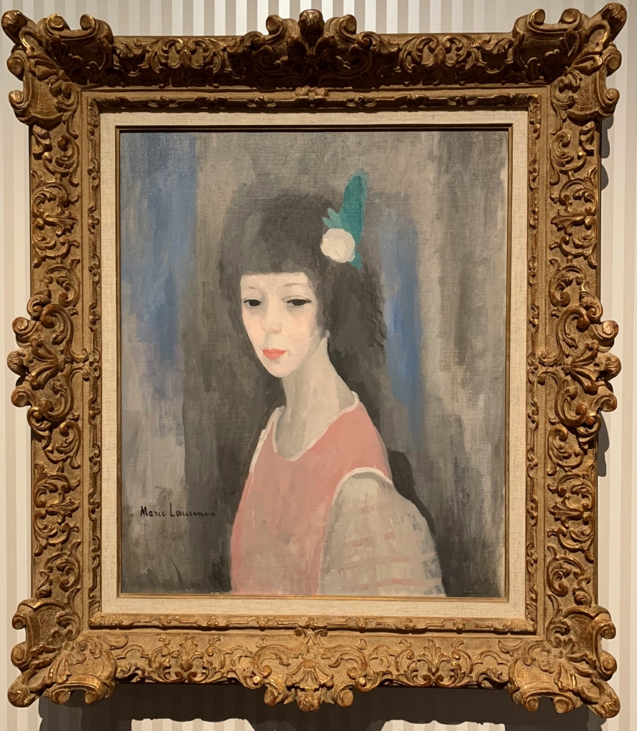 絵画　額付　マリーローランサン　バレエダンサー5人娘　フランフラン 絵画 額装絵画 マリー・ローランサン 「母と子」 世界の名画