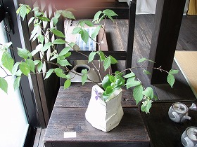 春の窯開き 花瓶
