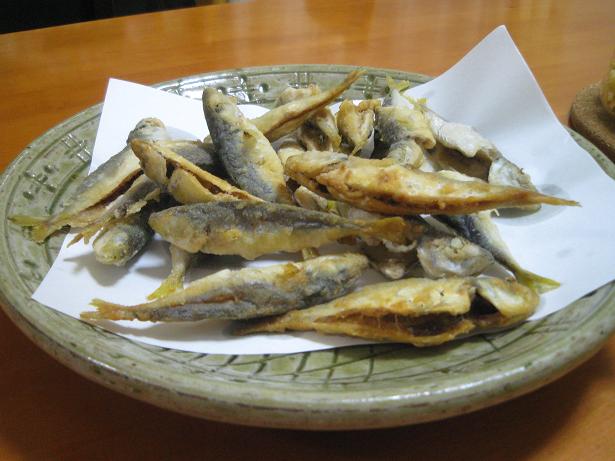 アジ唐揚げ