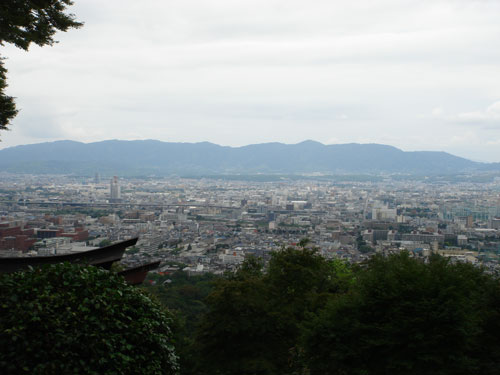 四つ辻からの展望