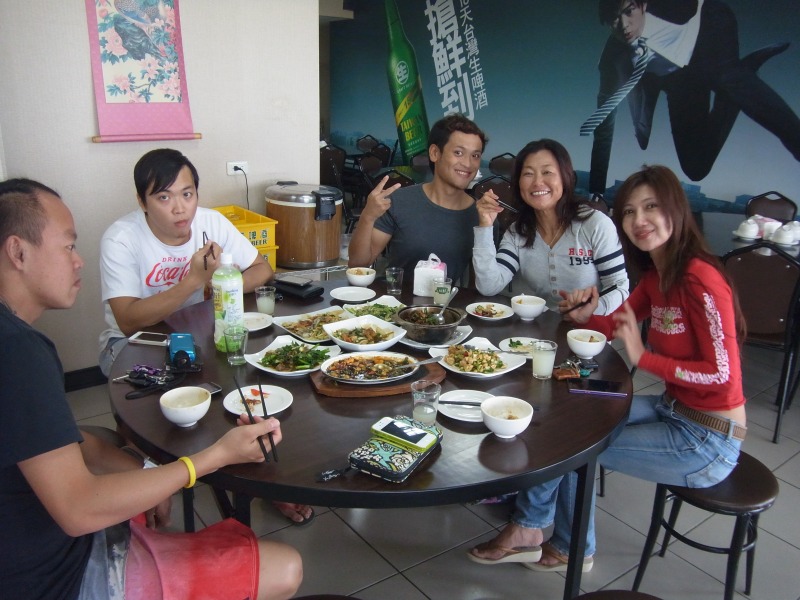 台湾のローカルとランチ
