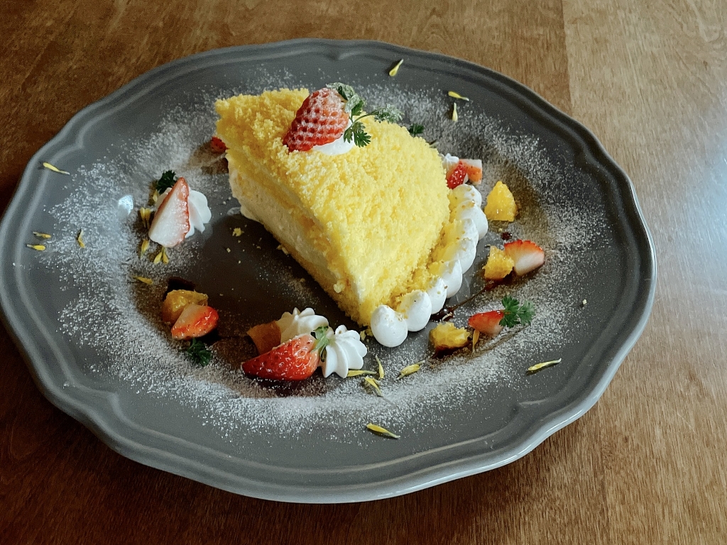 ミモザのケーキ | 茶のこ