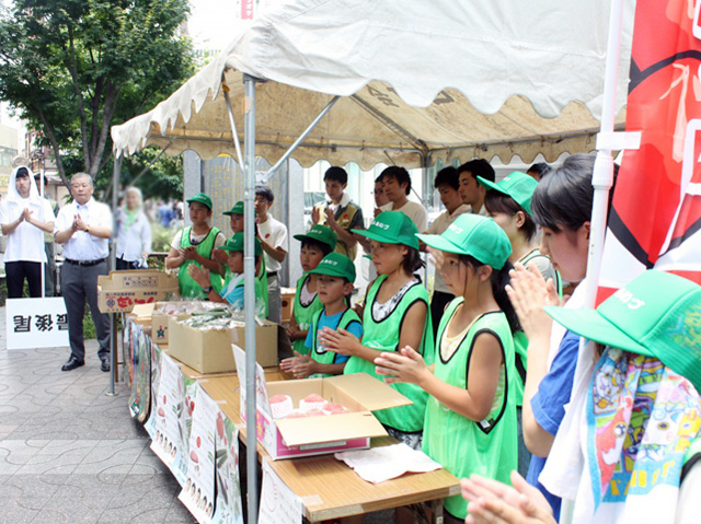 会津の小学生応援11