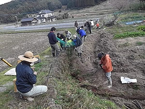 お野菜畑周りの網取り外しs.jpg