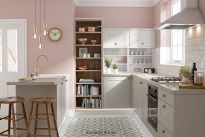 pink kitchen