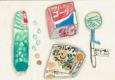 【SALE／55%OFF】 絵画。原画手描【かわいい猫ちゃんたちは美しい青い花の鉢植えを 絵画+タペストリー