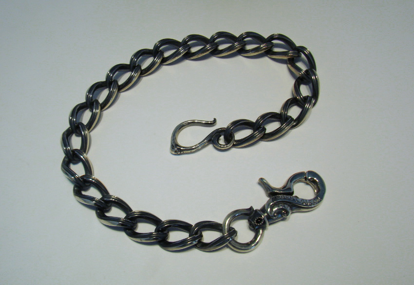 メッセージフラッグウォレットチェーン | シルバーアクセサリー