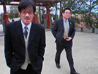首里城へ