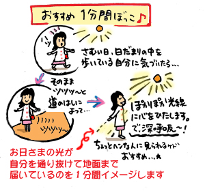 1分間ぼっこ