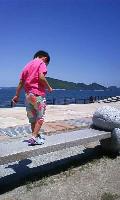 パッチワークパンツ 110サイズ バックスタイル