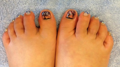 ジェル フット ネイル 夏