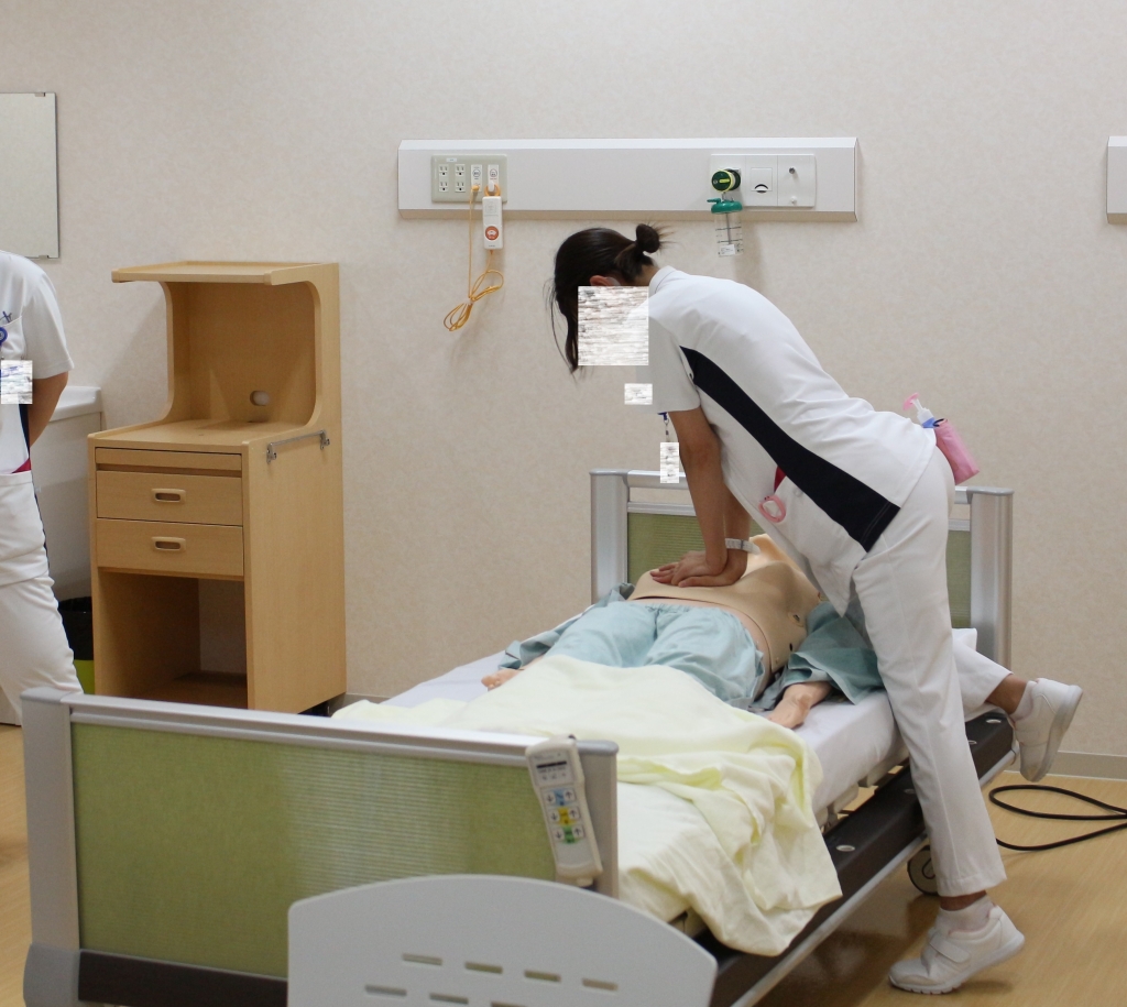 混合病棟のCPR研修を実施しました | 姫路メディカル