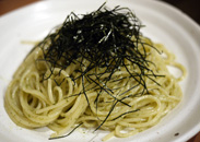 大葉のジョエノベーゼパスタ