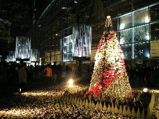 東京クリスマスイルミネーション2007@有楽町国際フォーラムクリスマスツリー