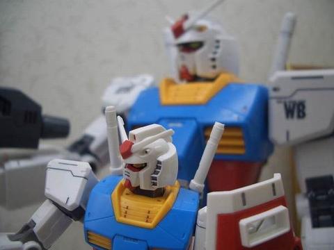 タイヨウ先生が作ったガンダムのプラモデル