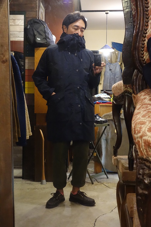 ARAN(アラン)の SWD PARKA の入荷とスタイルサンプル ARAN(アラン)の SWD PARKA の入荷とスタイルサンプル