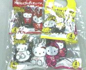 キティ×ロディ ウィンタースポーツ マグネット4種