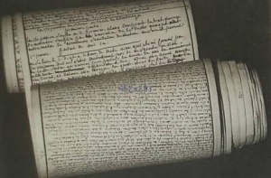 Manuscrit original des 120 journées de Sodome de Sade