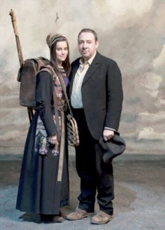 Hervé Pierre - Peer Gynt and Left Suliane Brahim as Solveig. Photo: Brigitte Enguérand