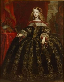 Gerard Du Chateau Infantin Margarita Teresa (1651-1673), Kaiserin, Bildnis in ganzer Figur Kunsthistorisches Museum