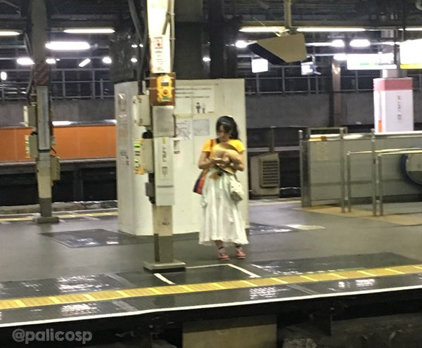 ホームで盗撮されるわたくし