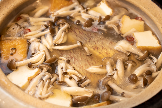 魚介レモン鍋手順2