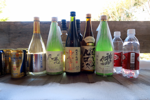 日光澤温泉での宴会セット