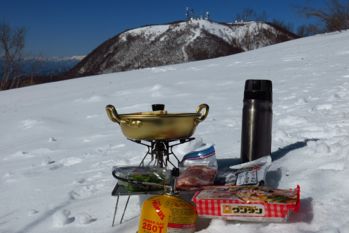長七郎山で山めし