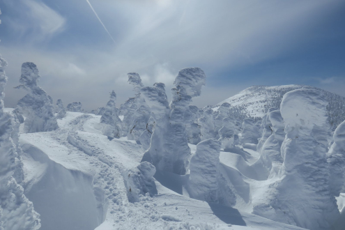 西吾妻山スノーモンスター山行