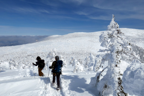 西吾妻山スノーモンスター山行