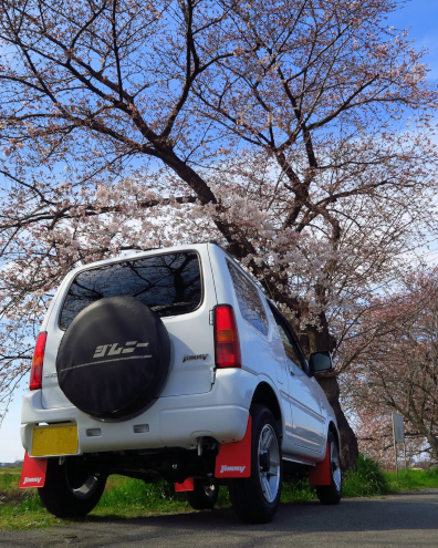 白ジムニーのJB23 10型XC