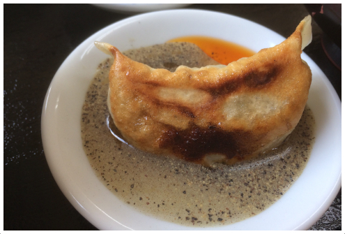 酢コショウ餃子