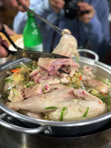 食い倒れ韓国旅行 タッカンマリ