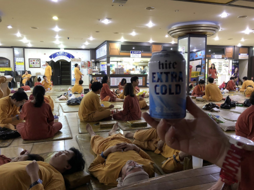 食い倒れ韓国旅行 スッカマ休憩場